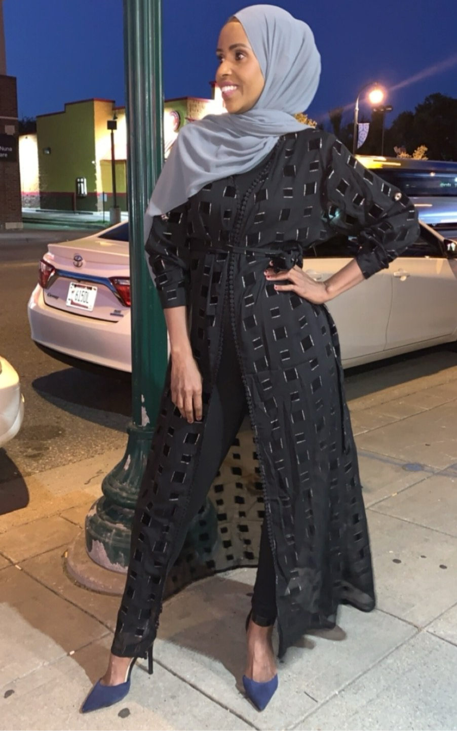 Zaynaba Box Print Cardigan - FINAL SALE - ZIZI Boutique