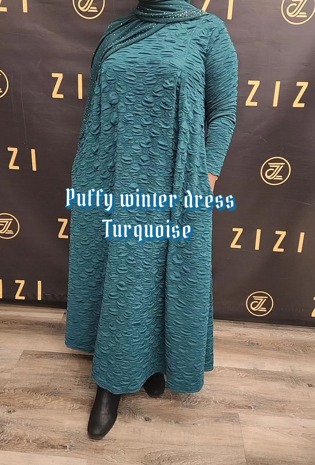 Puffy Winter Dress *FINAL SALE*