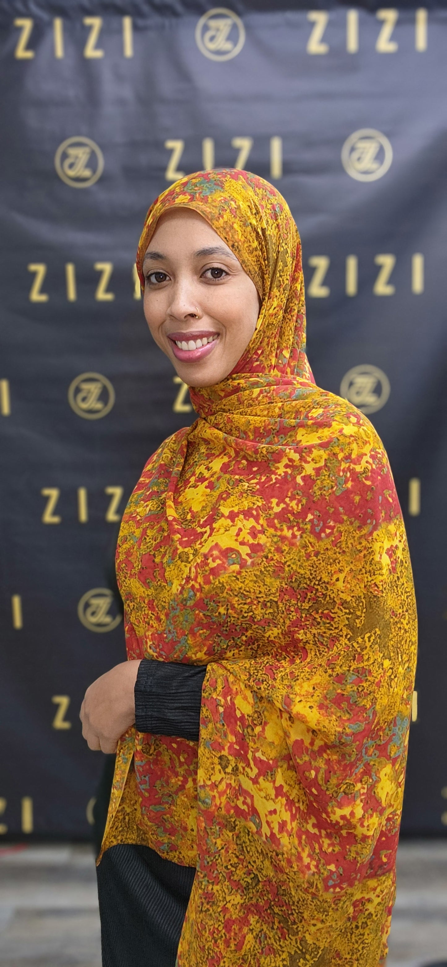 Chiffon XL Print Hijab (Print 3)