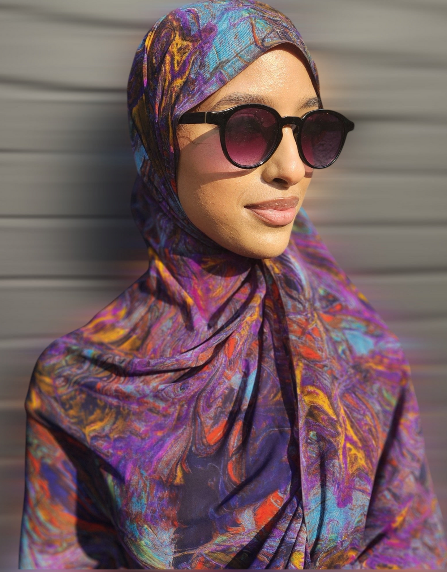 Chiffon XL Print Hijab (Print 5)