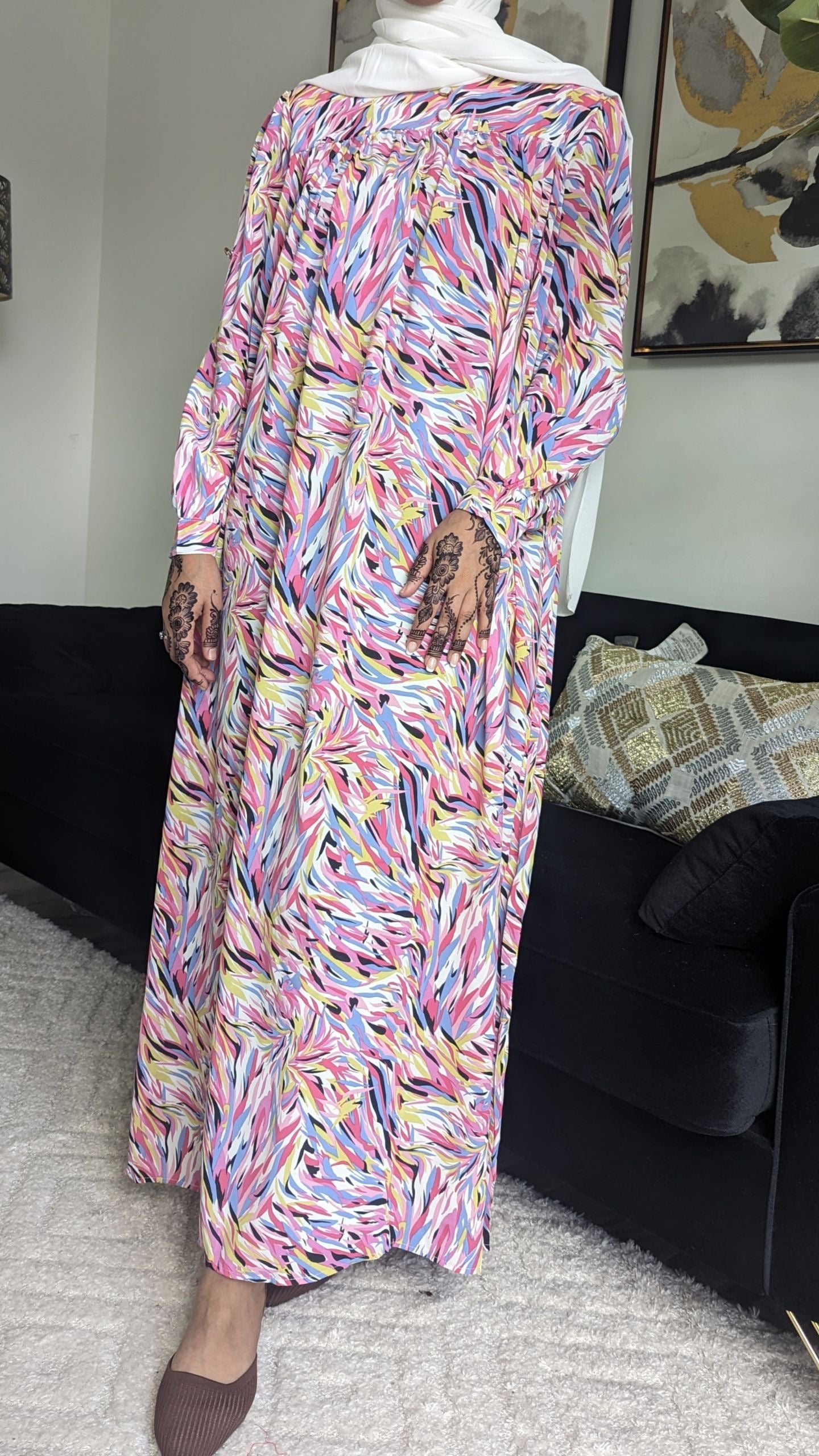 Layla Print Dress