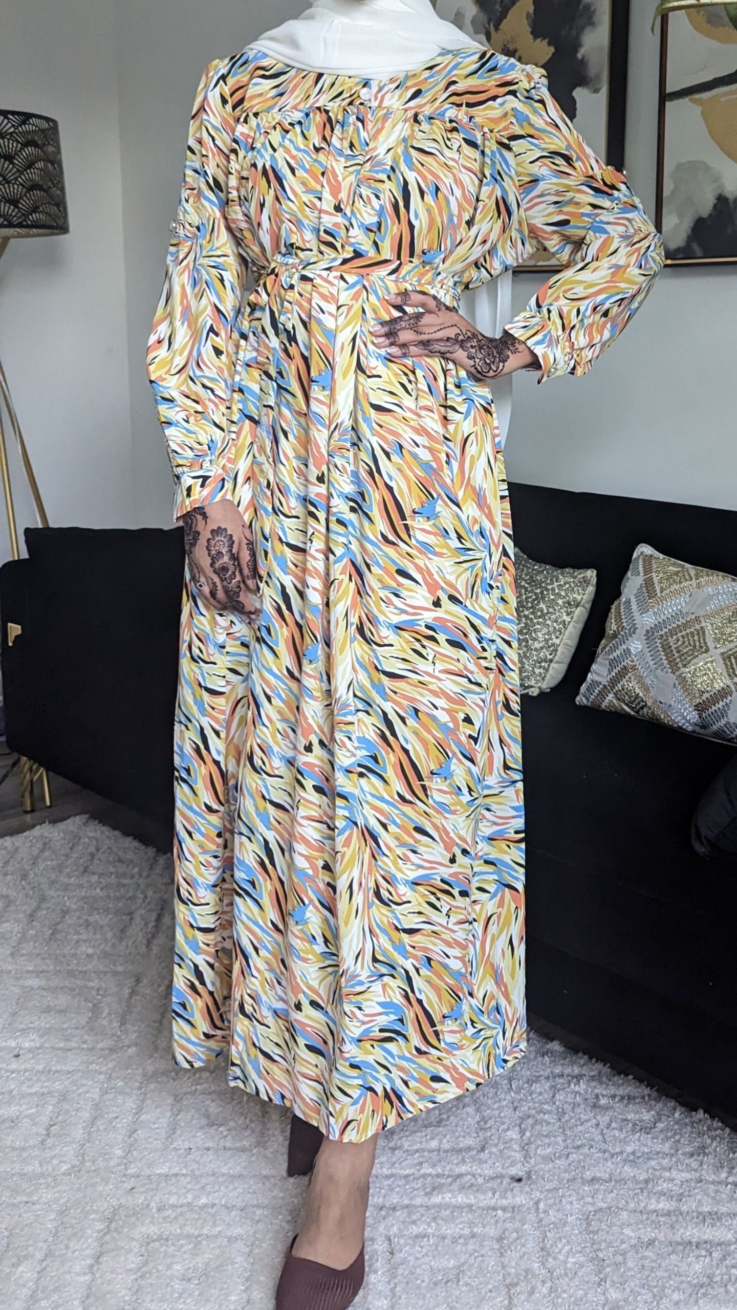 Layla Print Dress