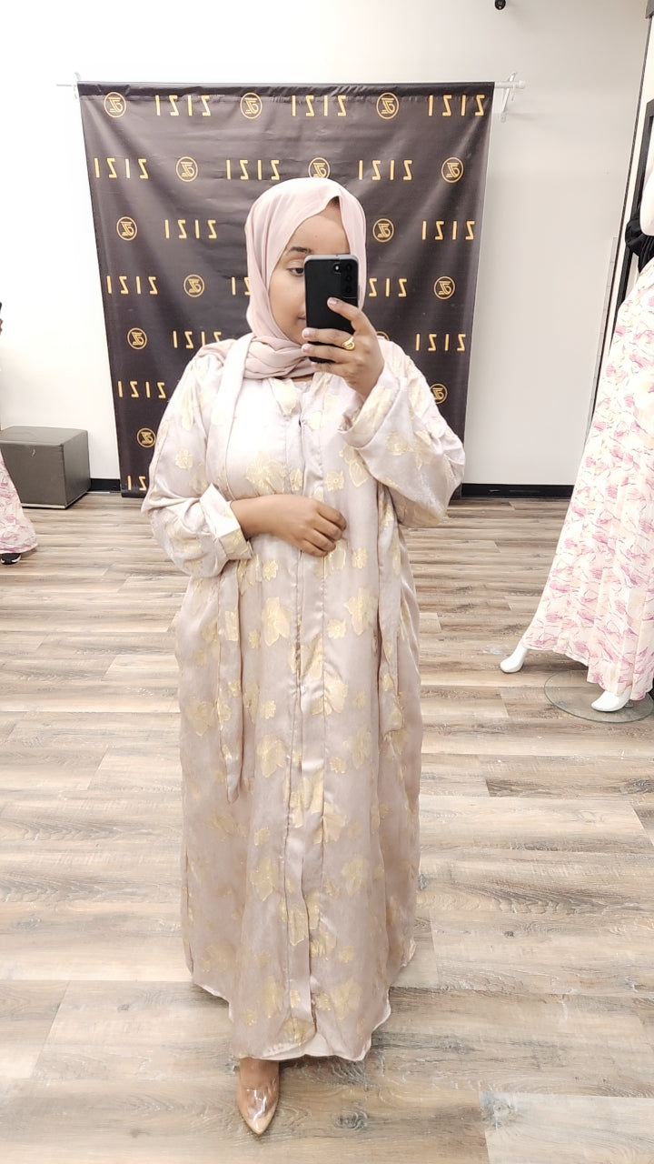 Gold Flower Kimono