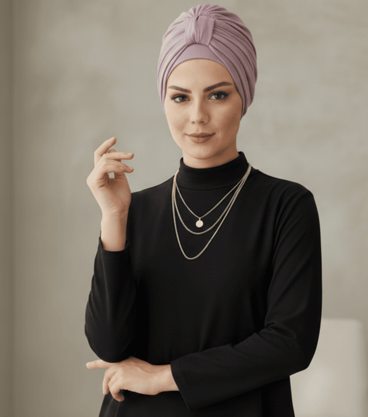 Ebruli Köprülü Turkish Turban — Ready to Wear - ZIZI Boutique