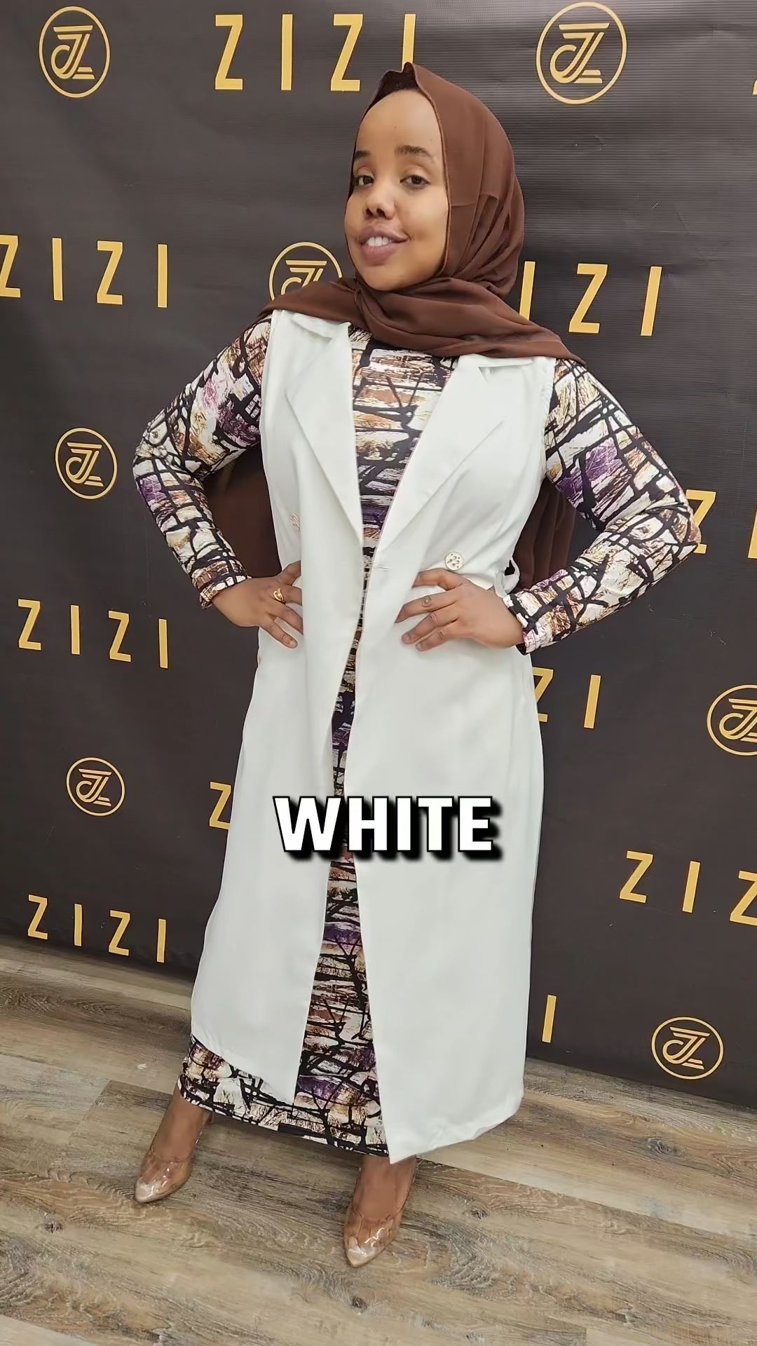 ZiZi Maxi Sleeveless Blazer