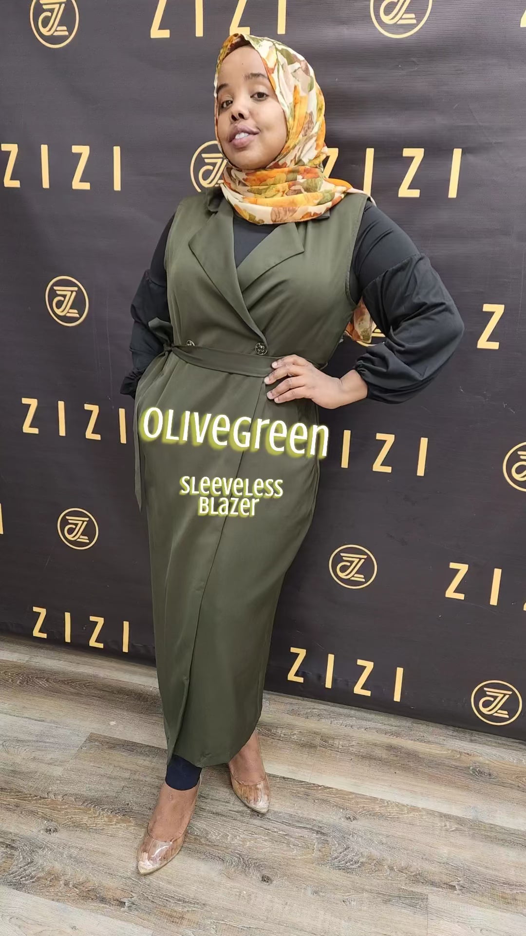 ZiZi Maxi Sleeveless Blazer