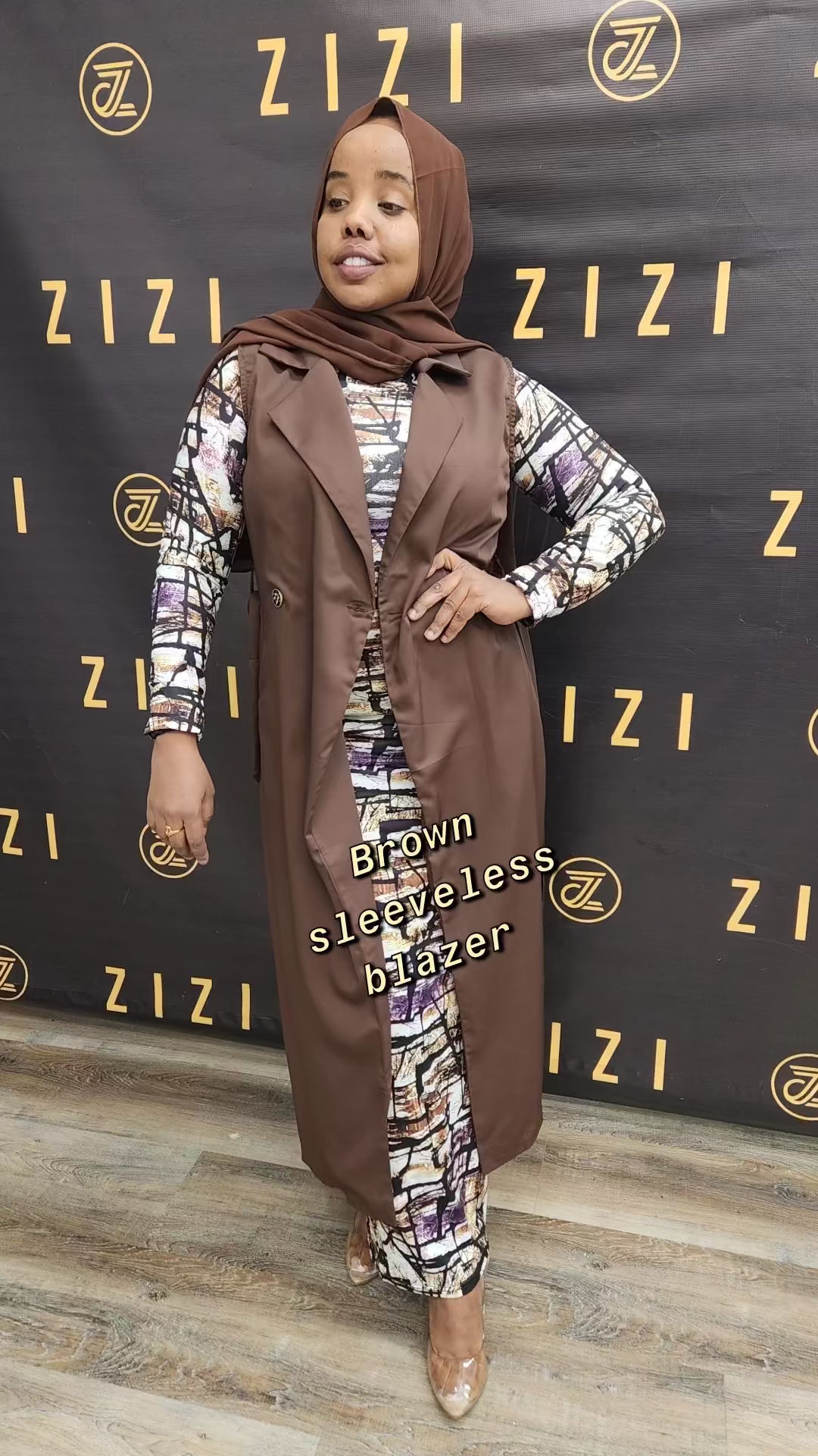 ZiZi Maxi Sleeveless Blazer