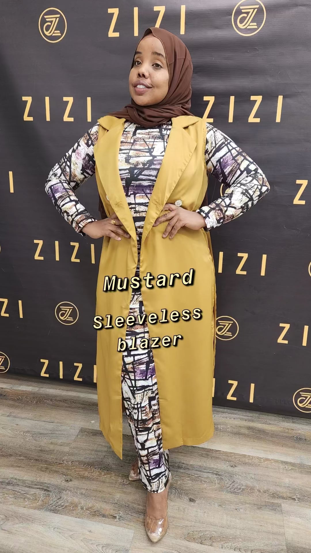 ZiZi Maxi Sleeveless Blazer