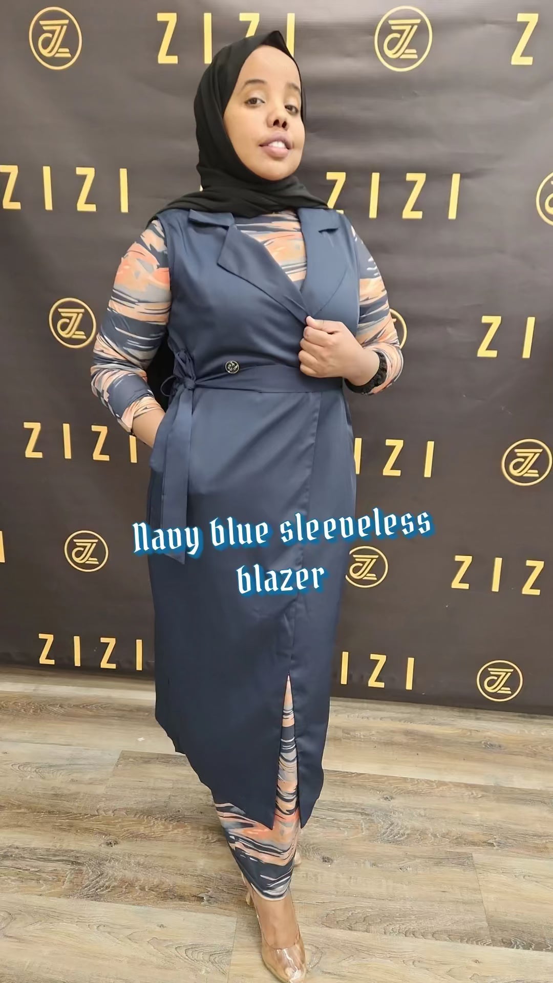 ZiZi Maxi Sleeveless Blazer