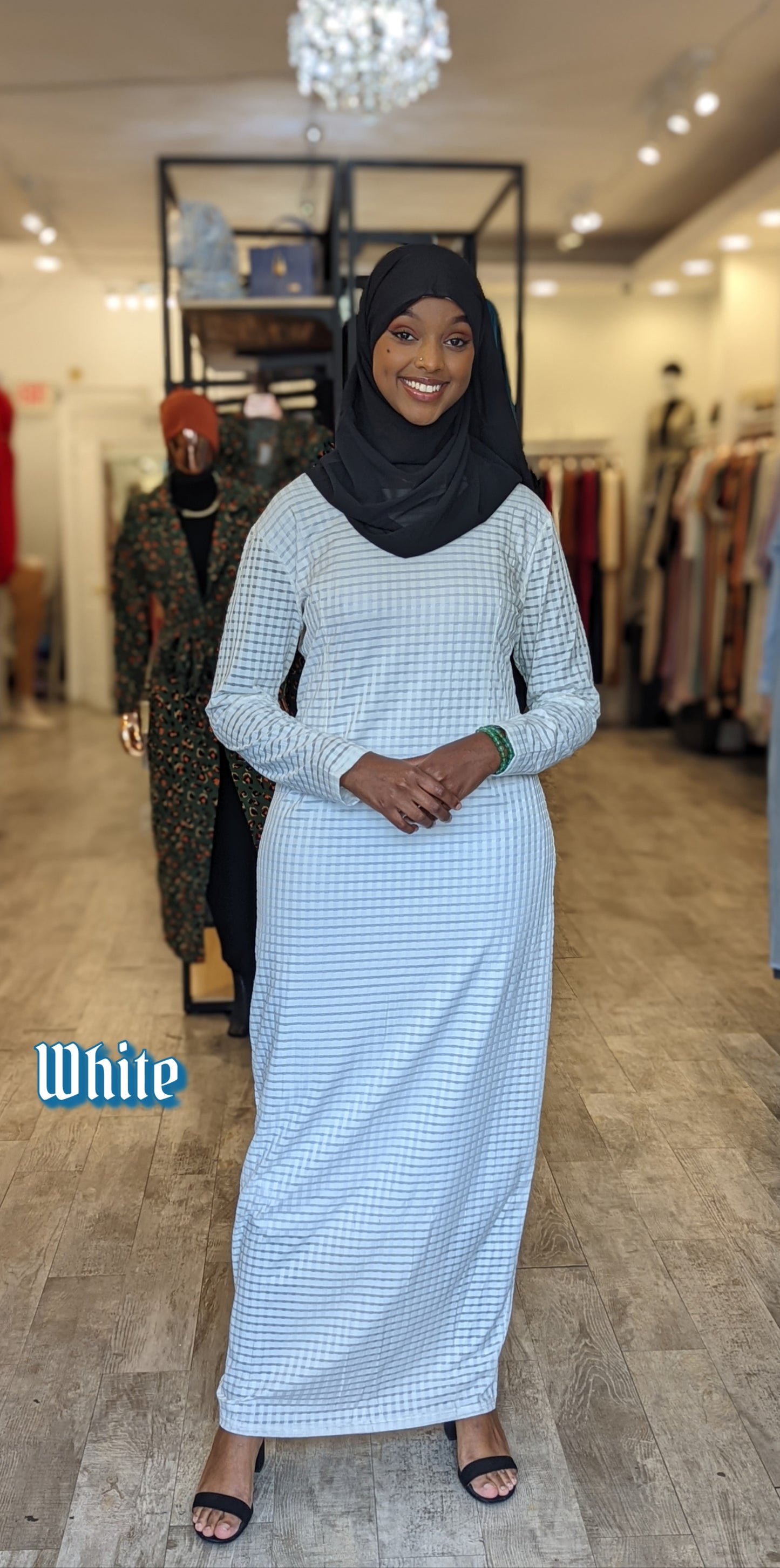 Checkered Maxi Dress - ZIZI Boutique