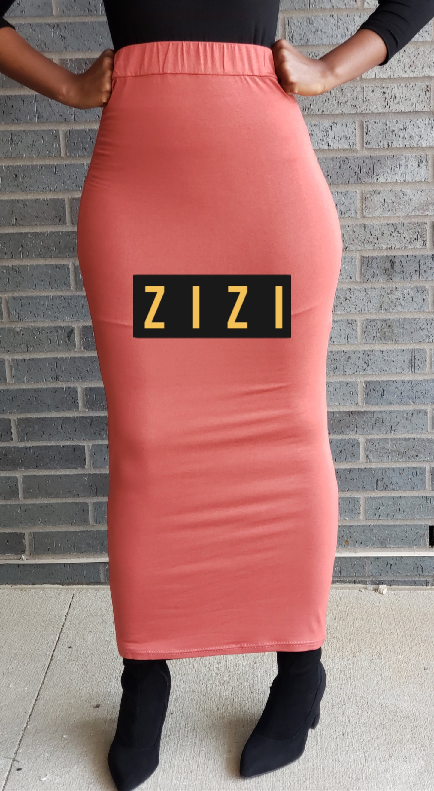 Jersey Maxi Skirt (One Size) - ZIZI