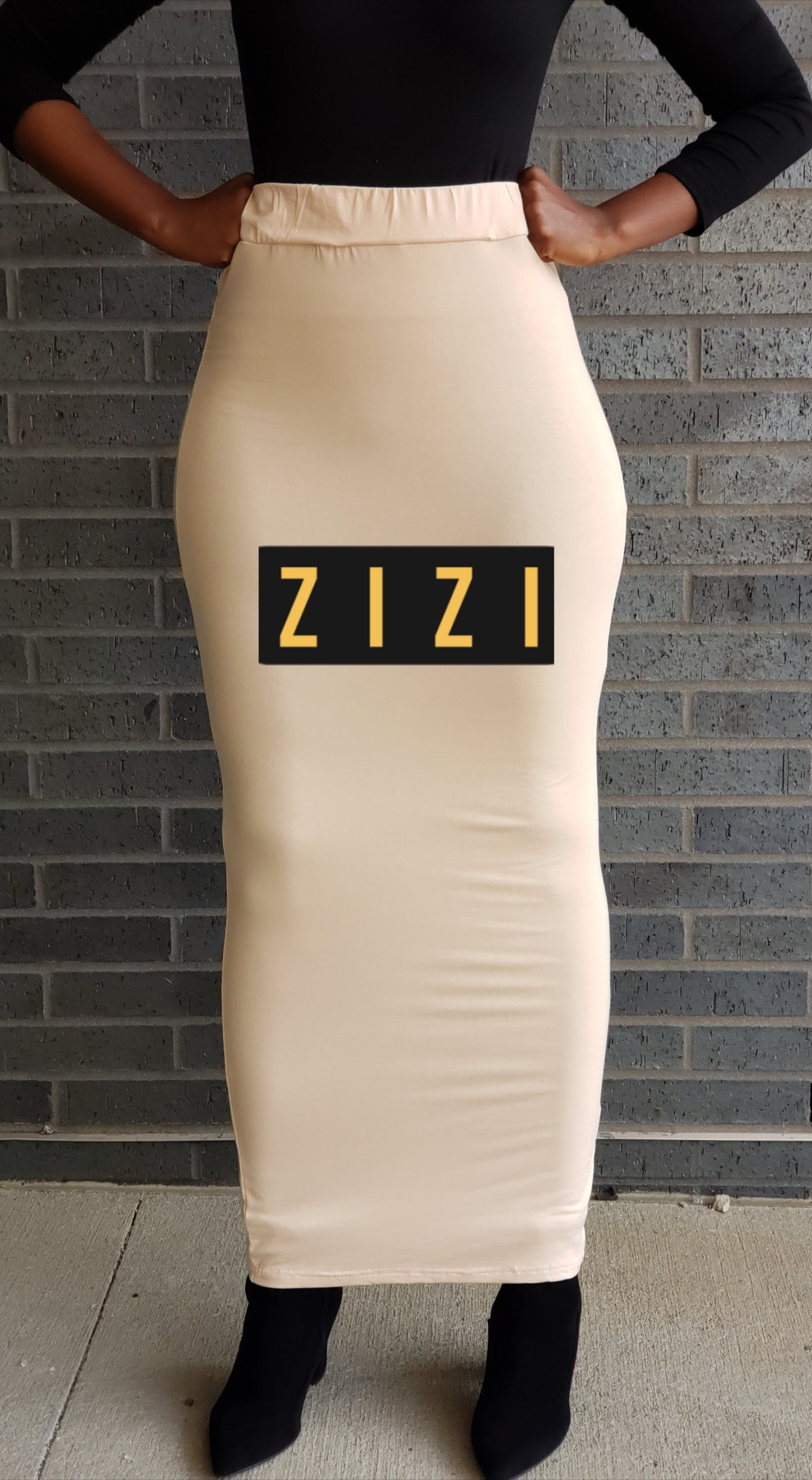 Jersey Maxi Skirt (One Size) - ZIZI