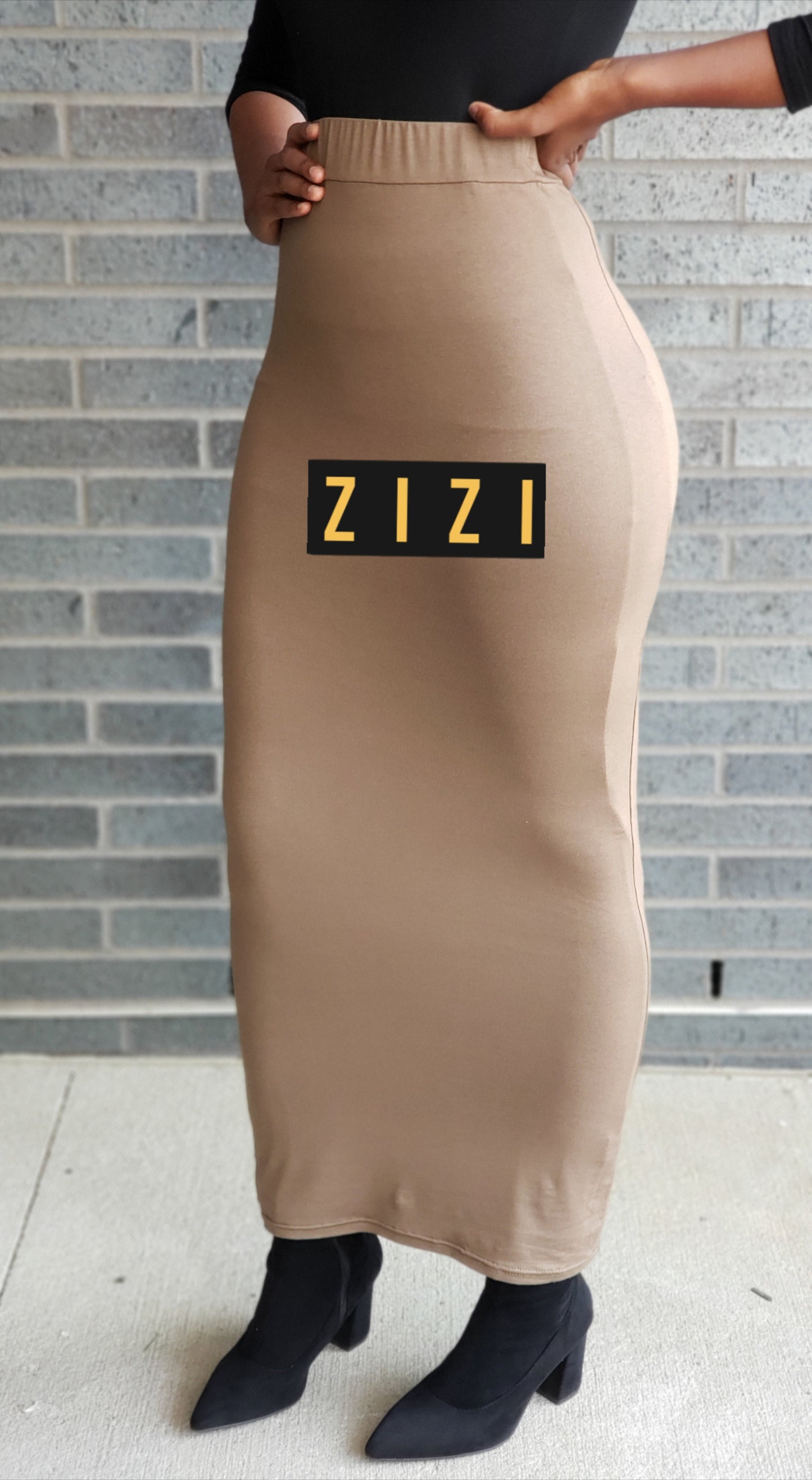Jersey Maxi Skirt (One Size) - ZIZI