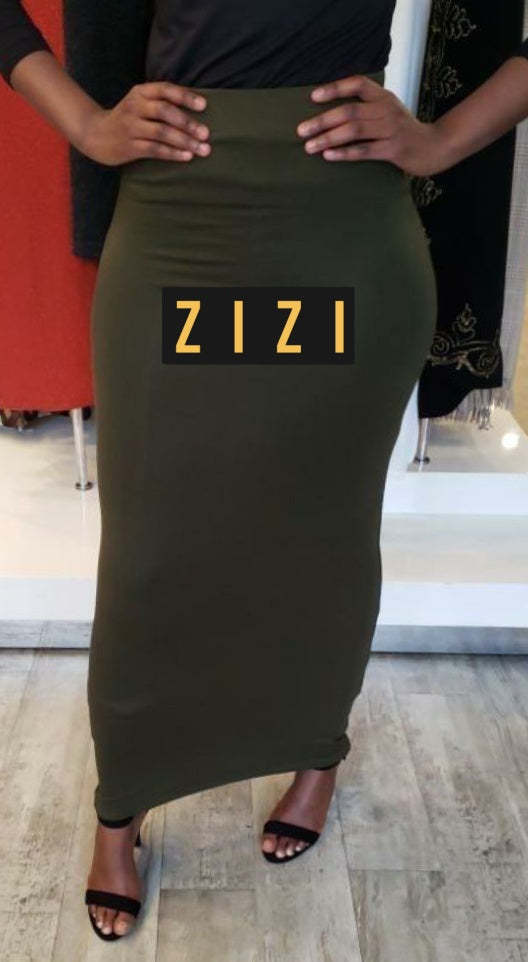 Jersey Maxi Skirt (One Size) - ZIZI