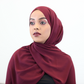 Classic Chiffon Hijab - Burgundy - ZIZI 