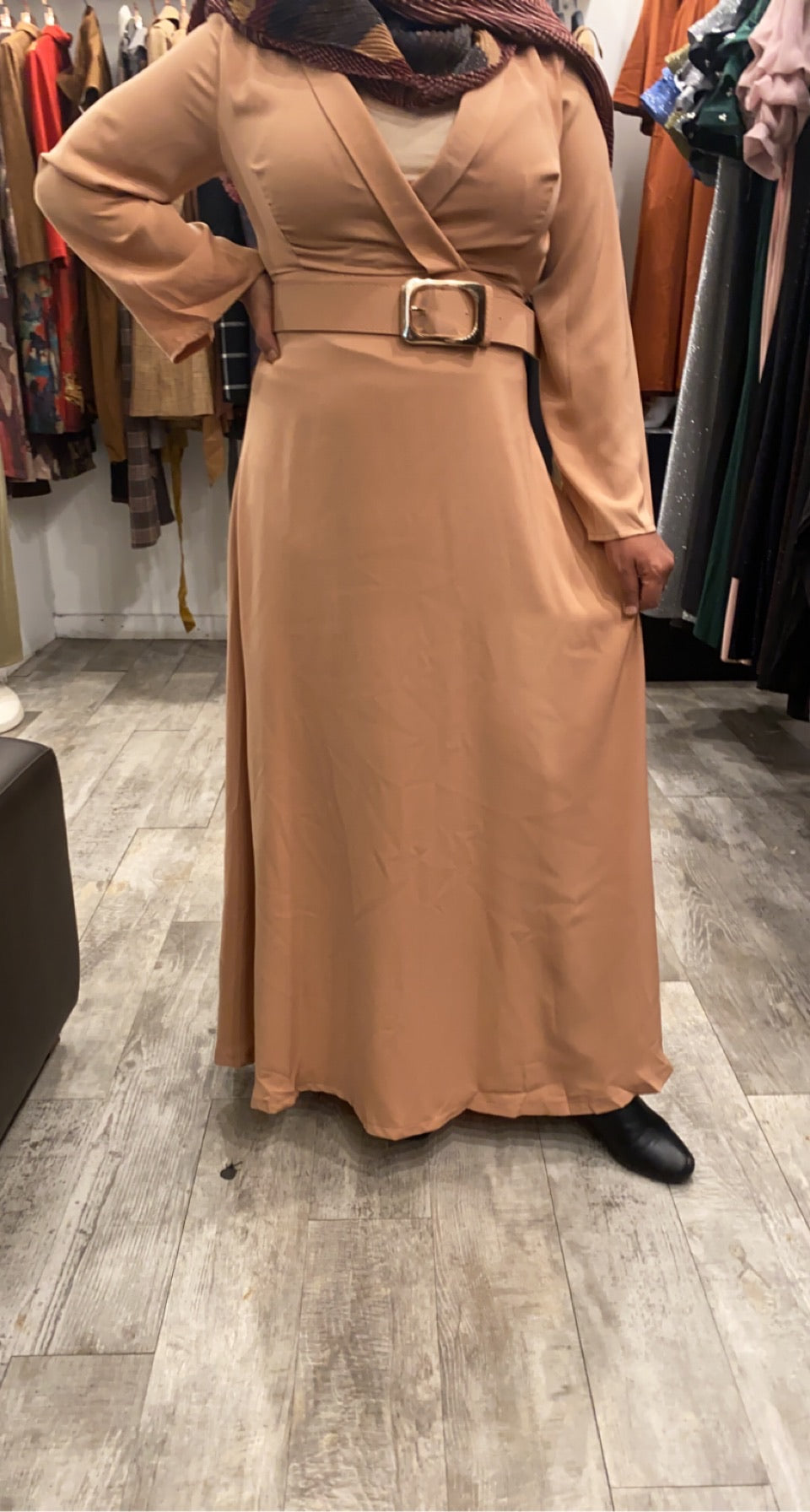 Umbrella Belt Dress - ZIZI Boutique