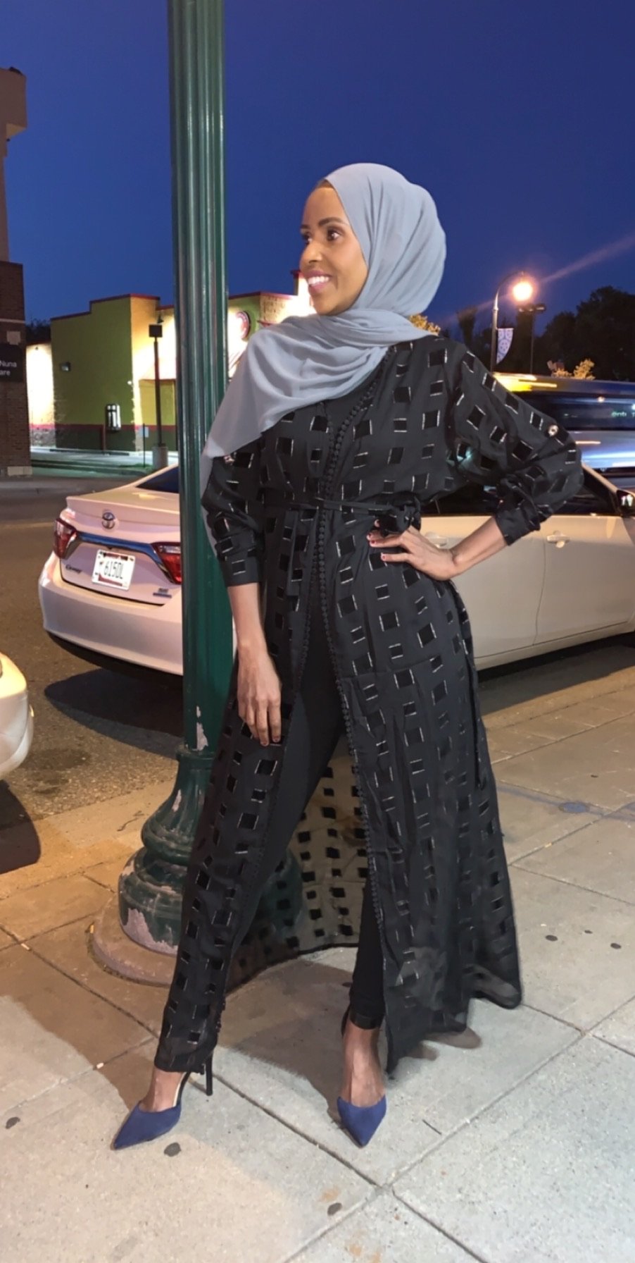 Zaynaba Box Print Cardigan - ZIZI Boutique