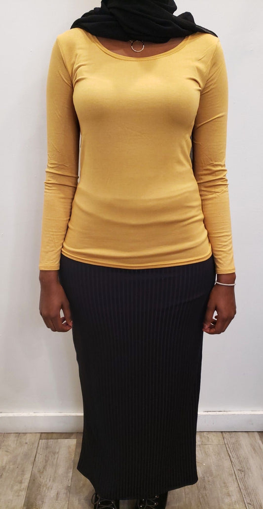 Plain Top - Canary Yellow - ZIZI