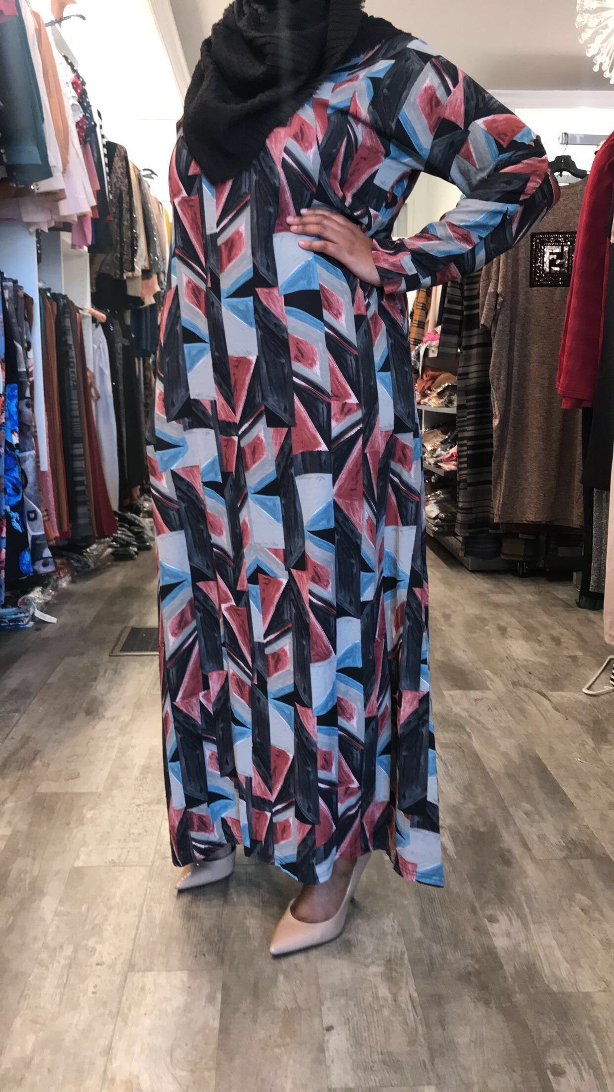 Artsy Dress - ZIZI Boutique