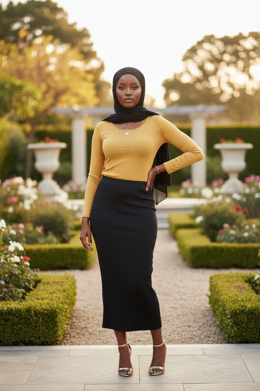 Plain Top - Canary Yellow - ZIZI Boutique