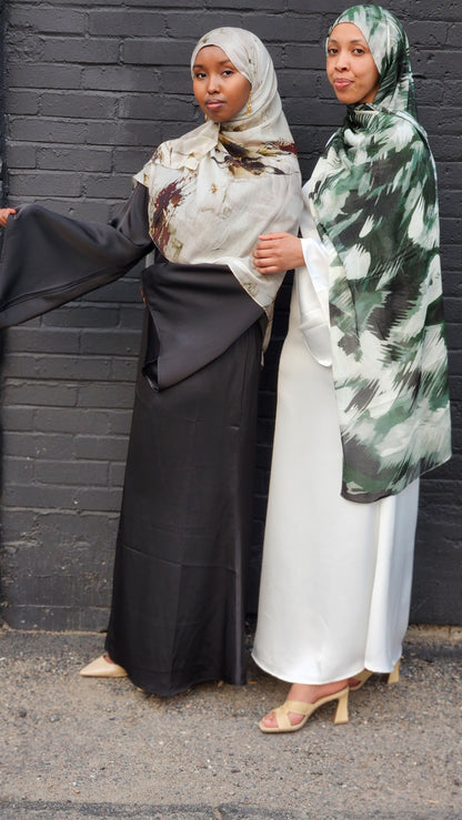 Zalina Satin Evening Dress