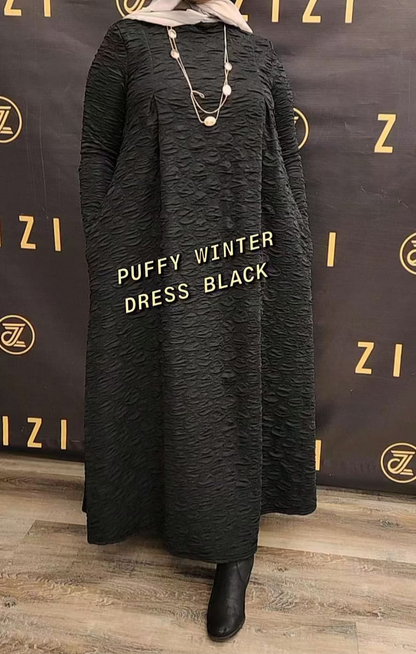 Puffy Winter Dress *FINAL SALE*