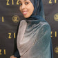 Shimmery Navy/Taupe Hijab