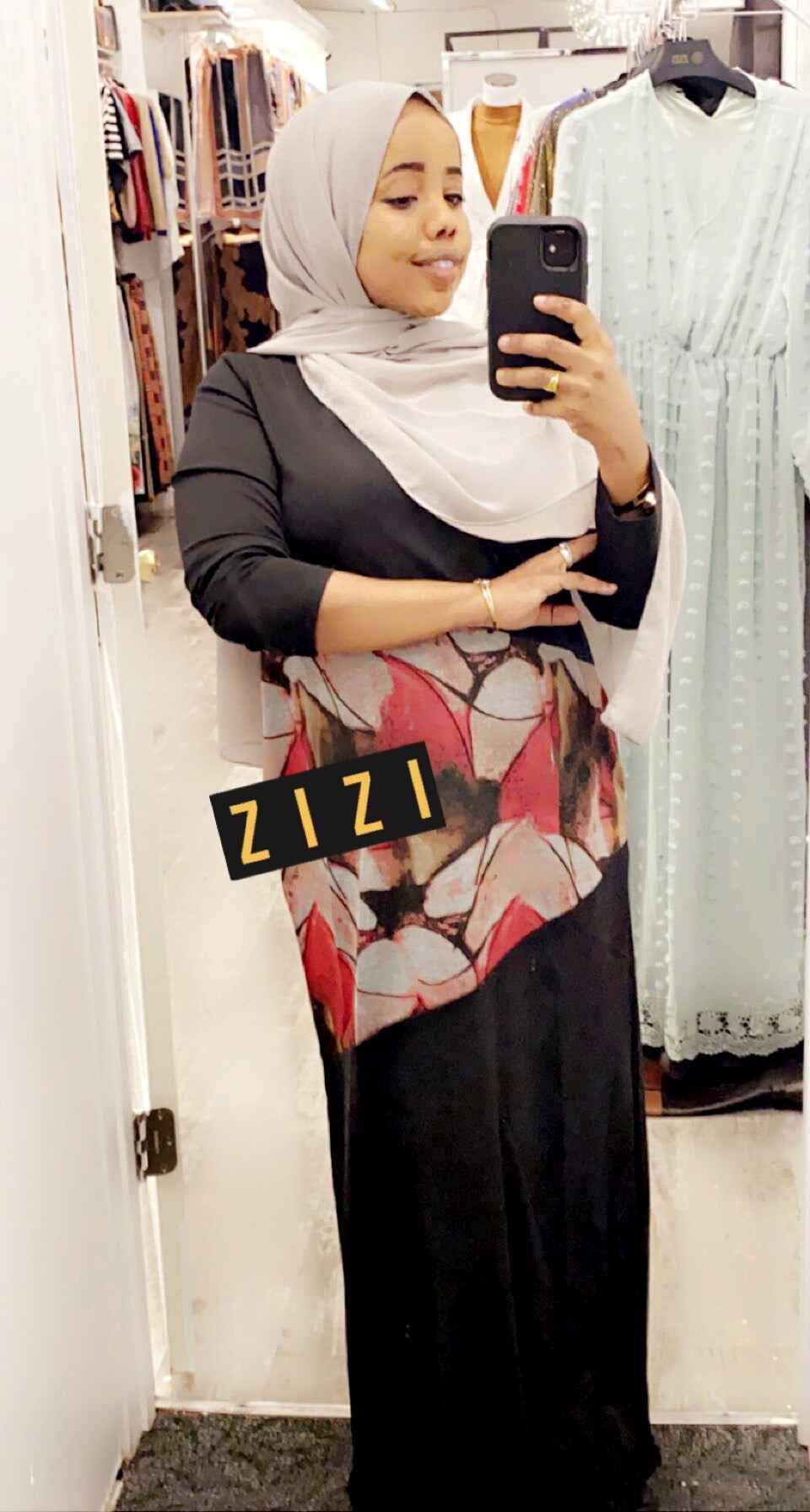 Mid Print Dress (FINAL SALE)