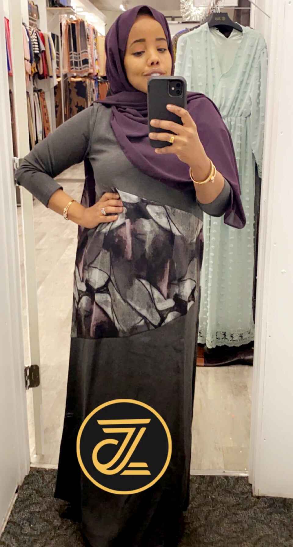 Mid Print Dress (FINAL SALE)