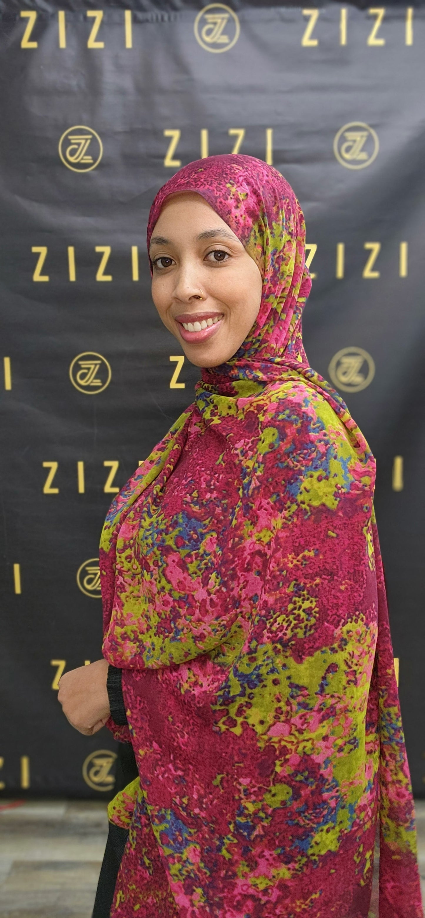 Chiffon XL Print Hijab (Print 3)
