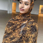 Floral Swirls Chiffon Print Hijab (New Arrival EID Special)