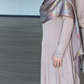 ZIZI Boutique Jersey Patch Design Modest Maxi Dress
