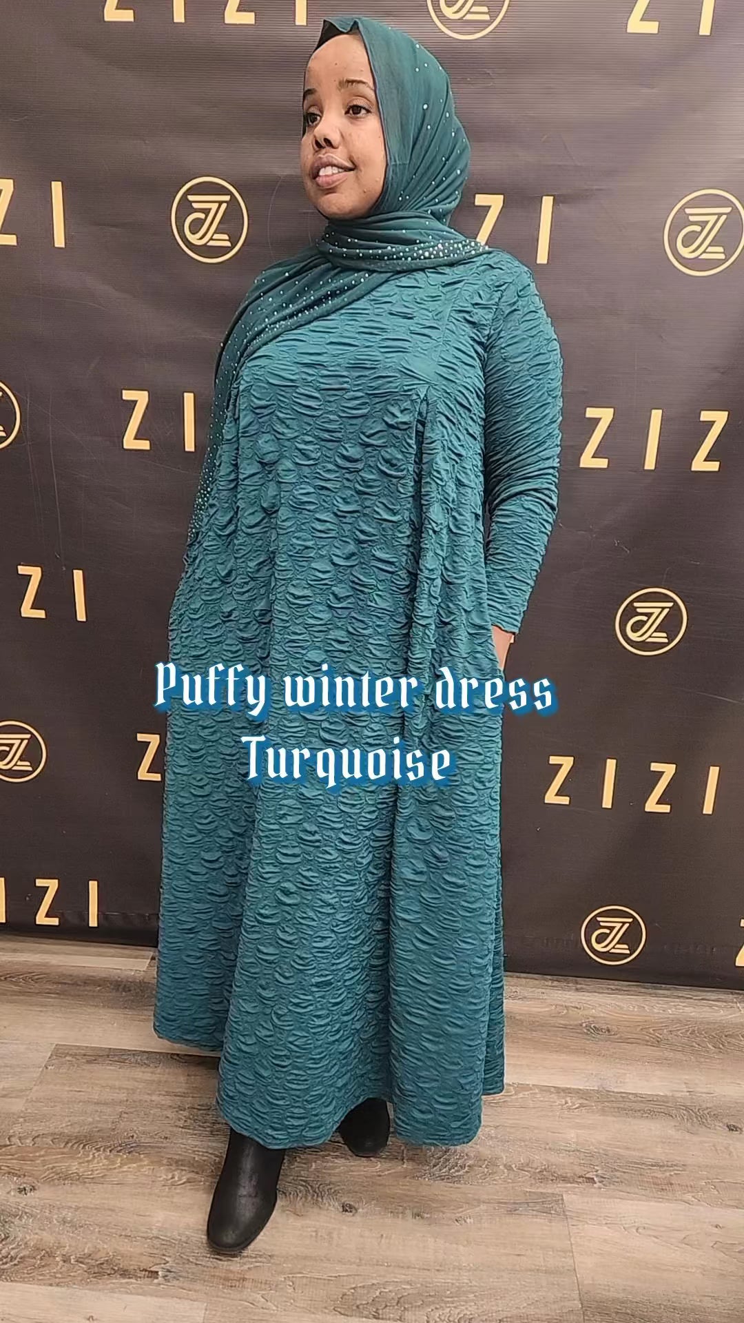 Puffy Winter Dress