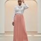 Chiffon Pleated Women's Maxi Skirt - ZIZI  Boutique