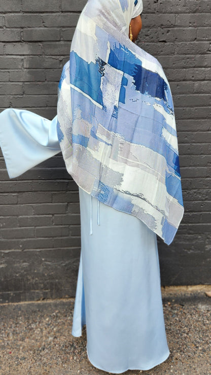 Zalina Satin Evening Dress