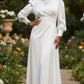 Aaliyah Satin Maxi Evening Dress - ZIZI Boutique