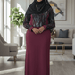 Abaya Maxi Print Dress - ZIZI Boutique