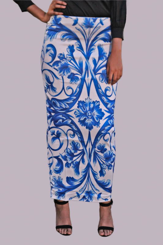 Artsy Print Maxi Skirt (FINAL SALE) - ZIZI  Boutique