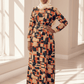 Asha Winter Maxi Dress with Belt - ZIZI Boutique