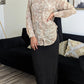 Blocks Print Midi Dress Shirt - ZIZI Boutique