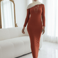 Bodycon Zipper Maxi Dress (906) - ZIZI  Boutique