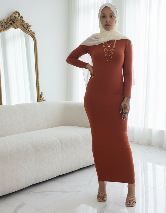 Bodycon Zipper Maxi Dress (906) - ZIZI  Boutique