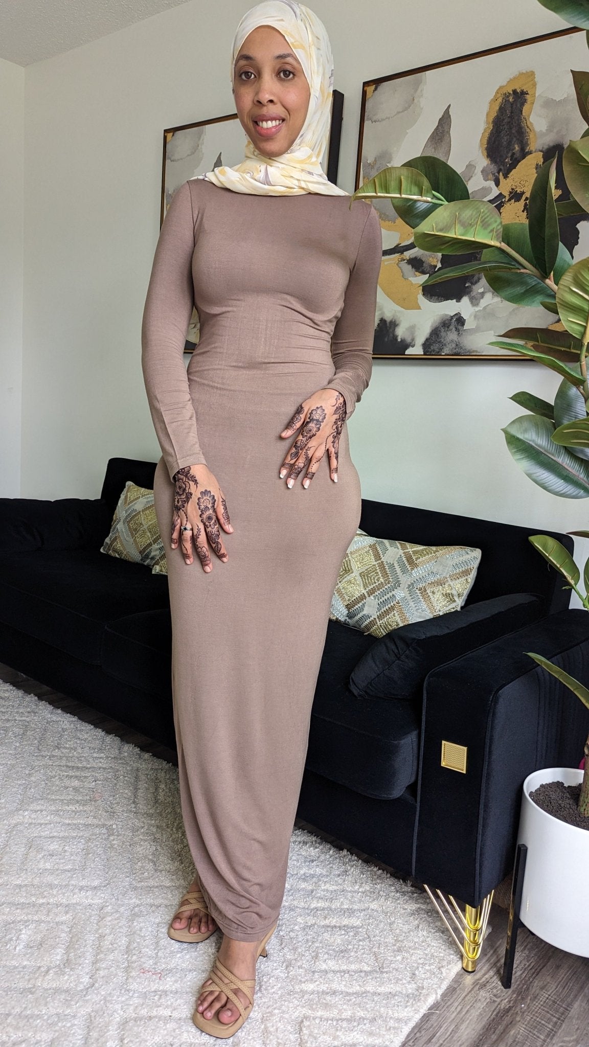 Bodycon Zipper Maxi Dress (906) - ZIZI  Boutique
