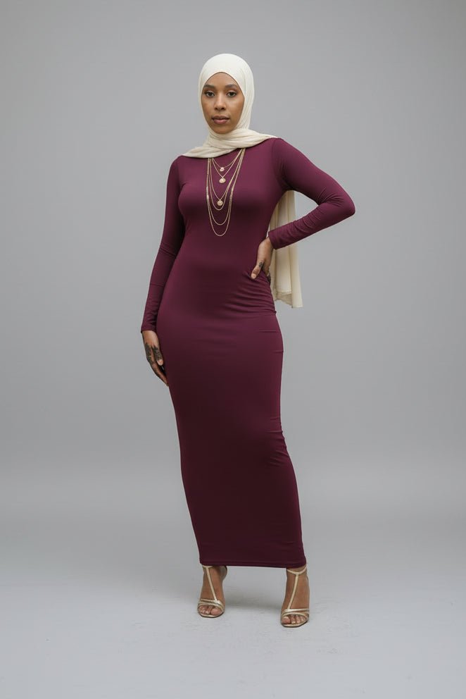 Bodycon Zipper Maxi Dress (906) - ZIZI  Boutique