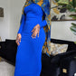 Bodycon Zipper Maxi Dress (906) - ZIZI  Boutique