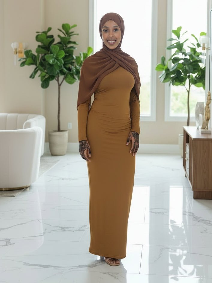 Bodycon Zipper Maxi Dress (906) - ZIZI  Boutique
