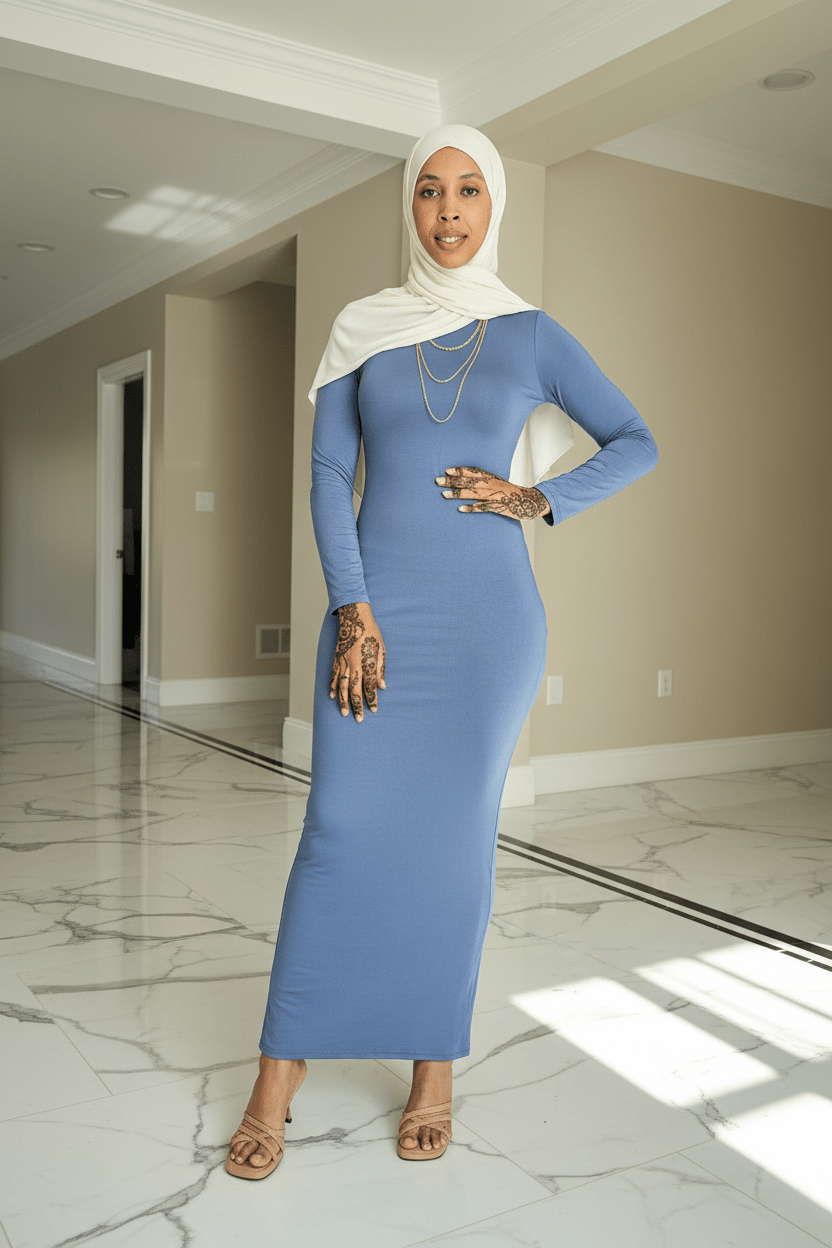Bodycon Zipper Maxi Dress (906) - ZIZI  Boutique