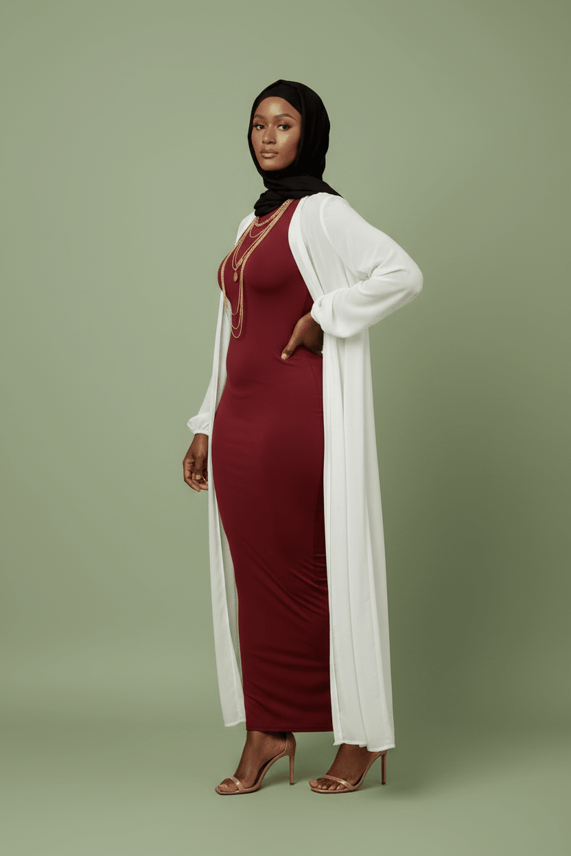 Bodycon Zipper Maxi Dress (906) - ZIZI  Boutique