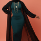 Bodycon Zipper Maxi Dress (906) - ZIZI Boutique