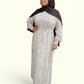 Chiffon Dots Print Maxi Dress - ZIZI Boutique